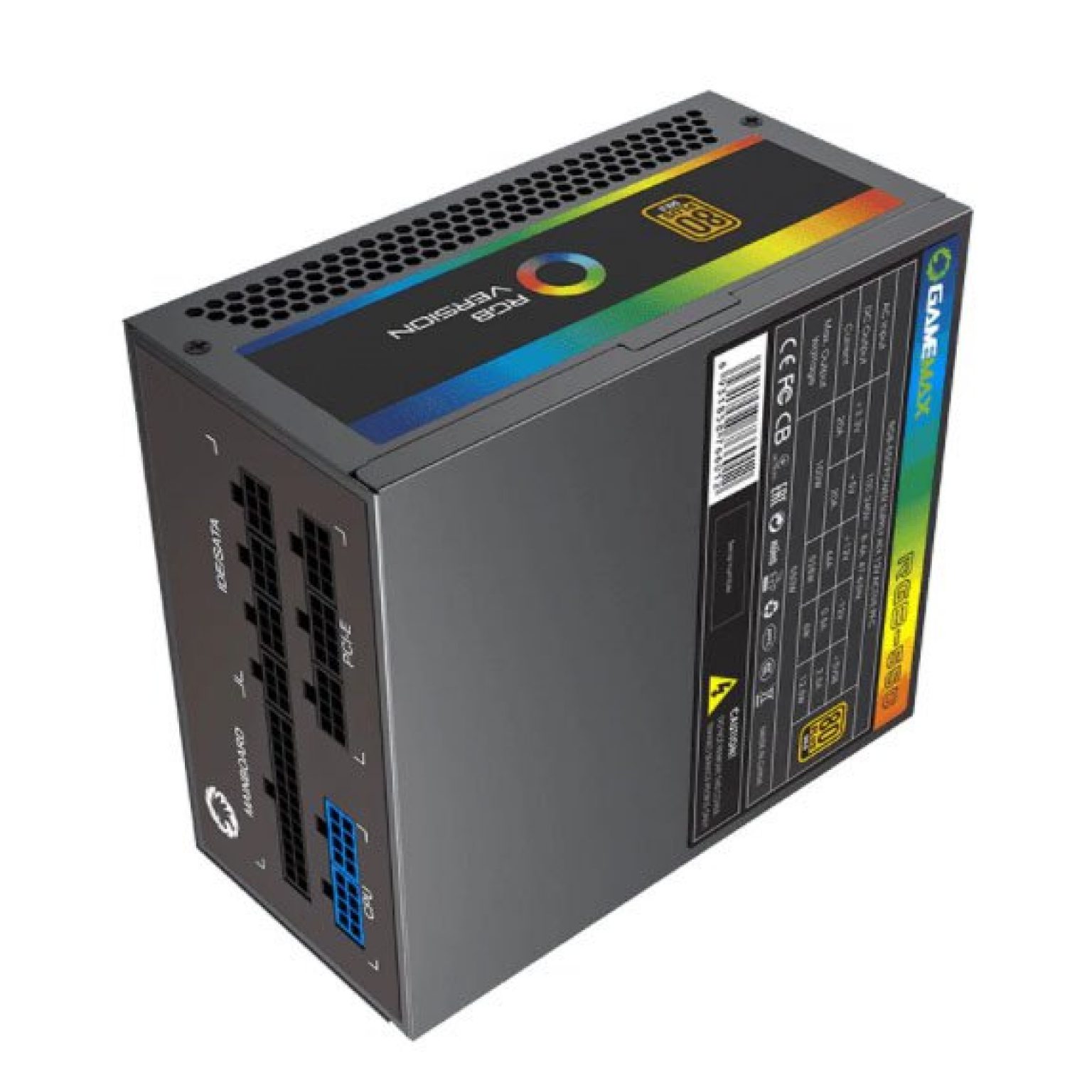 Fonte Atx Gamer W Gamemax Rgb Gp Series Bronze Pluz