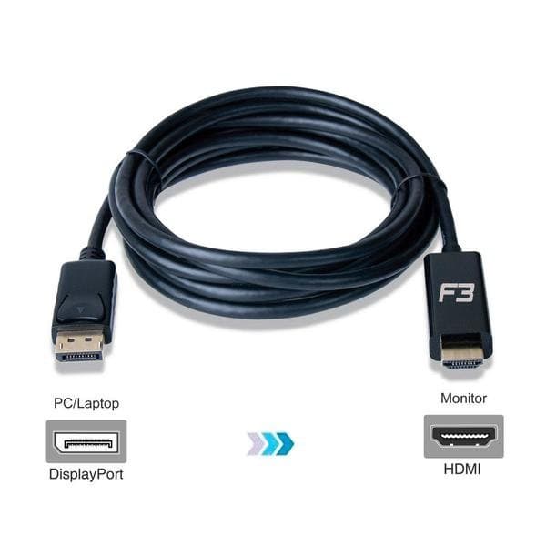 Cabo Displayport para HDMI 1.8 Mt Jc-cb-dmi18 F3