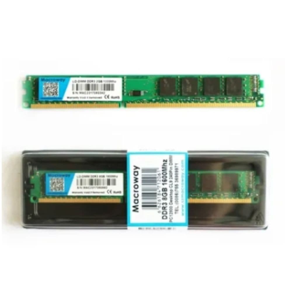 Memória DDR3 8GB Pc1600 Macroway