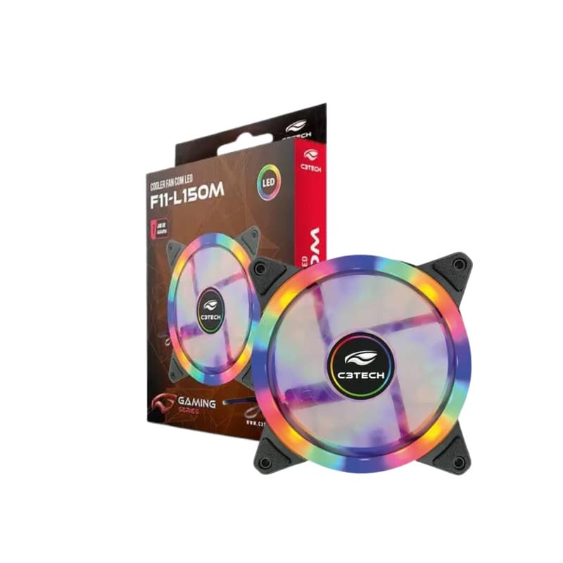 Cooler 12X12 F11-l150 Multicores 12CM LED C3 Tech
