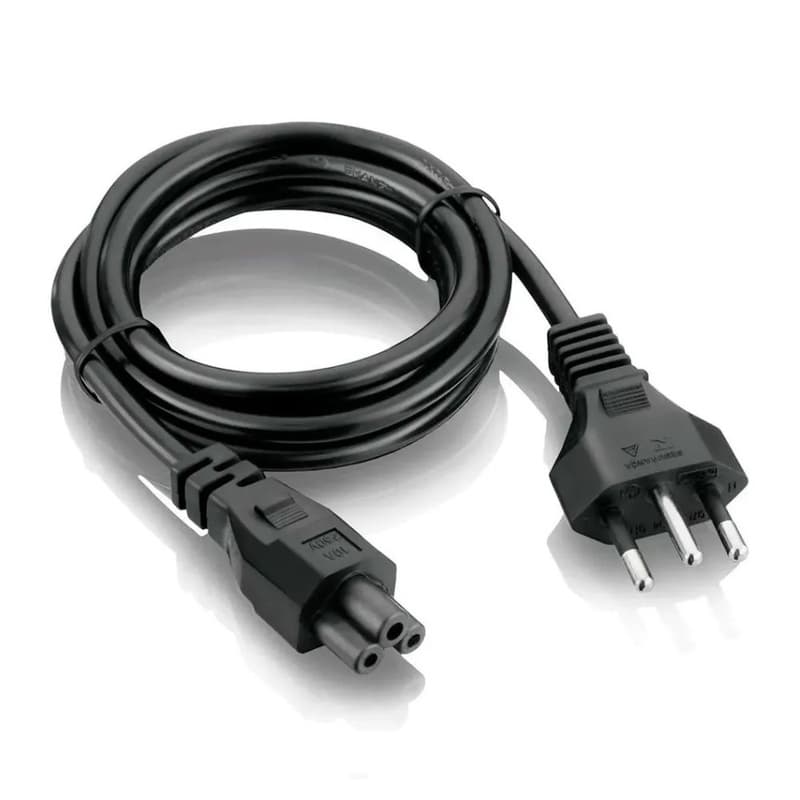 Cabo de Força 1,2MT Tripolar Preto