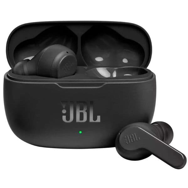 FONE DE OUVIDO AURICULAR BT JBL WAVE 200 TWS PRETO