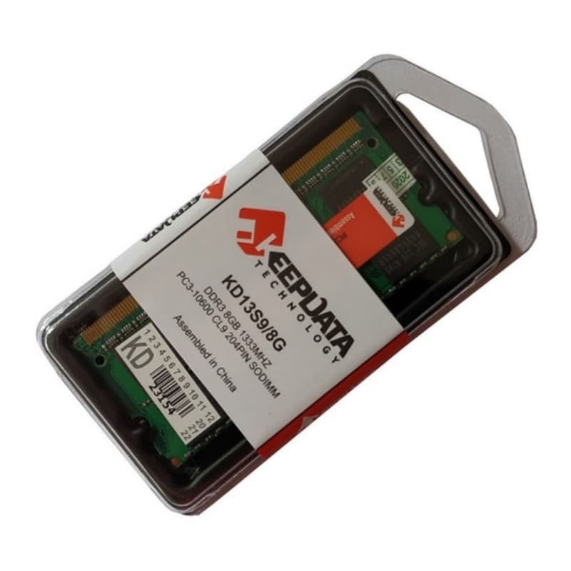Memória Notebook Ddr3s 8GB Pc1333 Keepdata Kd13s9/8