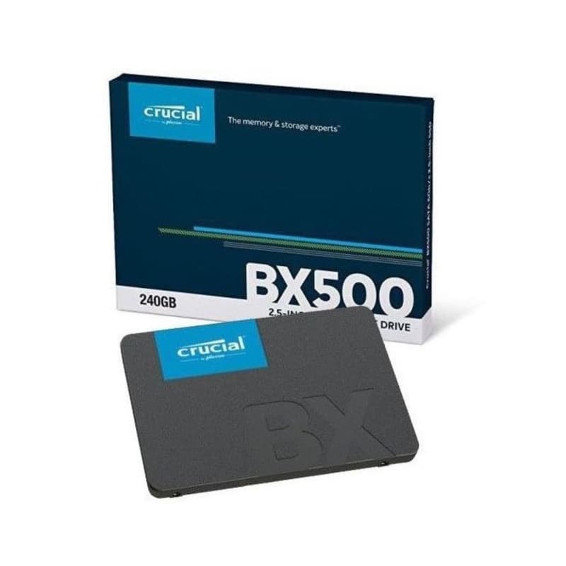 HD SATA SSD 240GB 2.5 Crucial Bx500