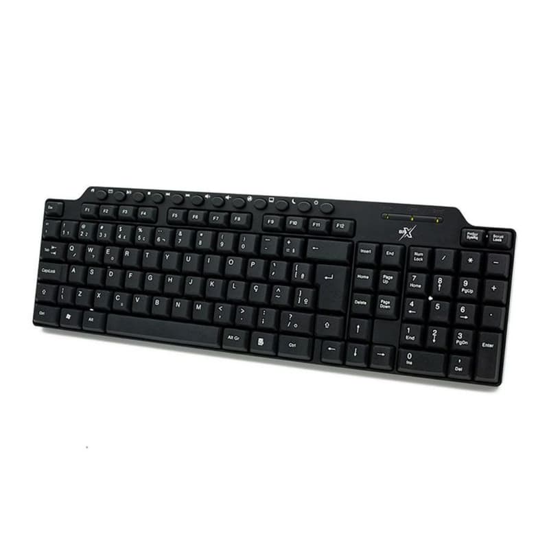 Teclado USB Brx 8151 Preto