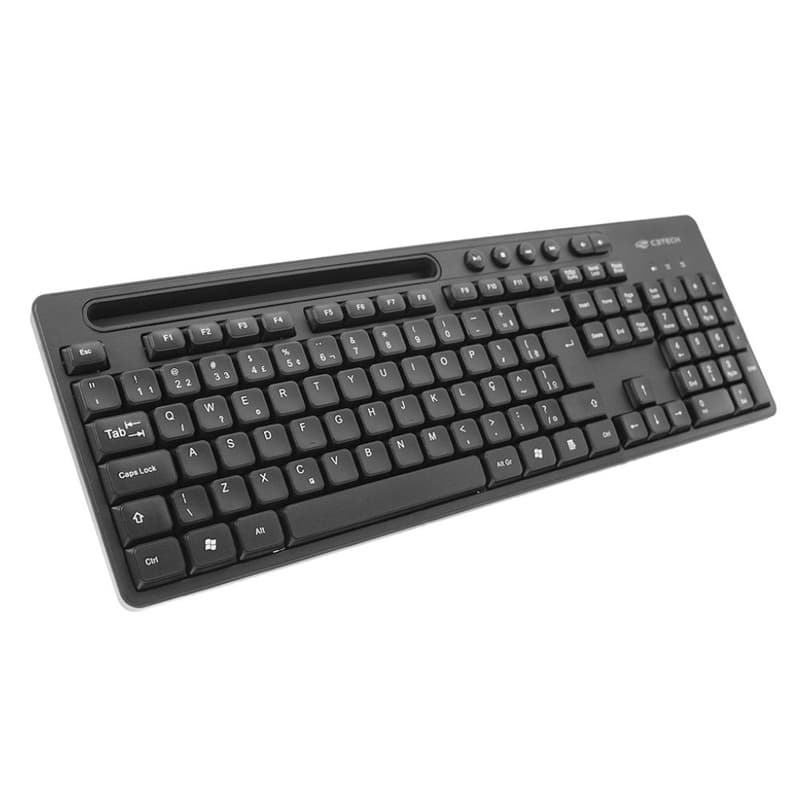 Teclado sem Fio C3 Tech Kb-w100bk Preto