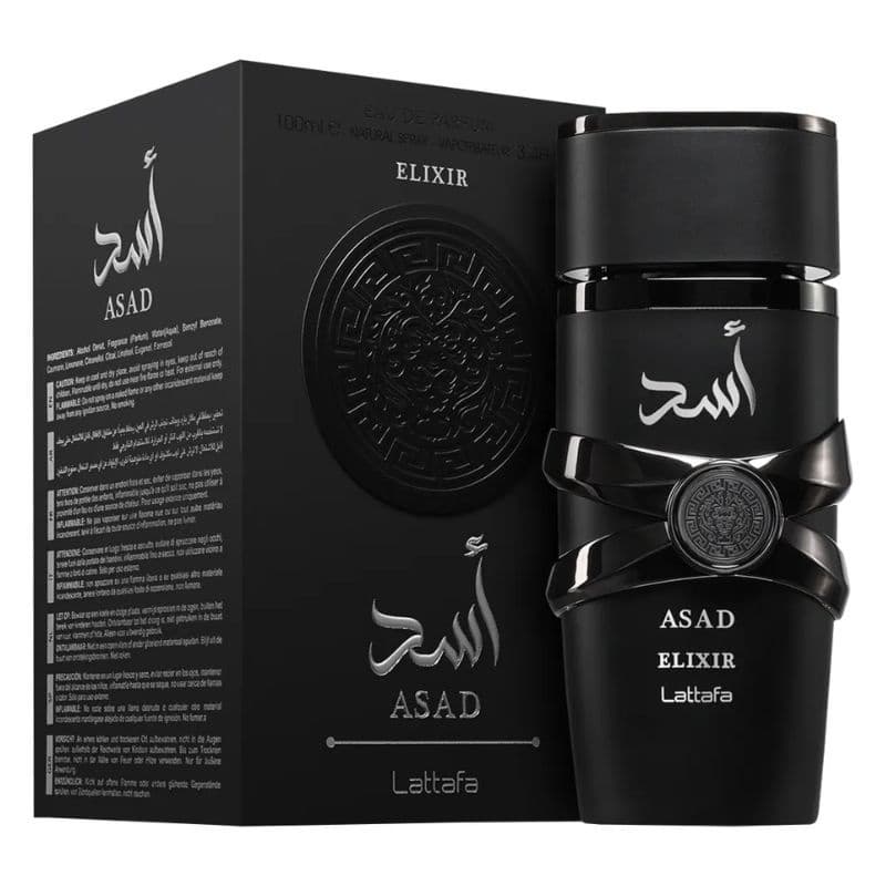 PERFUME LATTAFA ASAD ELIXIR MASCULINO EDP 100ML ARABE