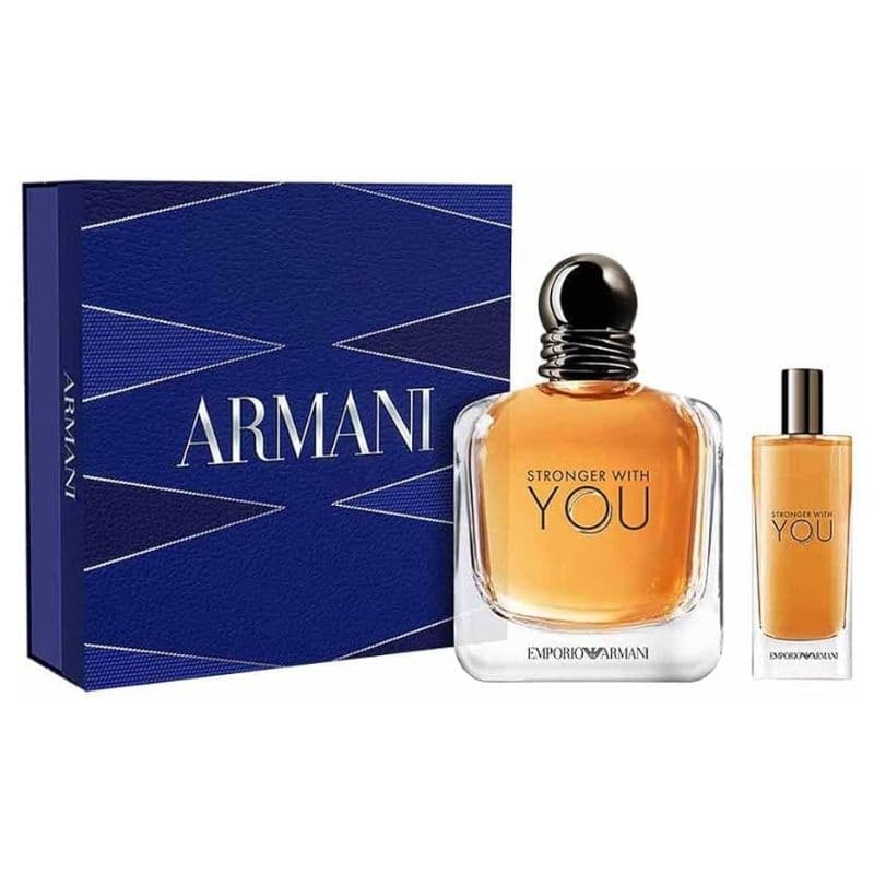 Perfume Emporio Armani Stronger With You EDT Masculino EDT 100 ML + 15ML