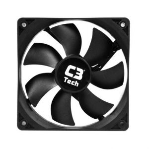 cooler 12x12 f7 100 preto storm 12cm led c3 tech 44894 2000 193187