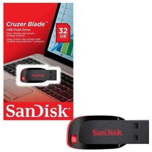 pendrive 32gb sandisk z50 vermelho e preto 7253 2000 200358