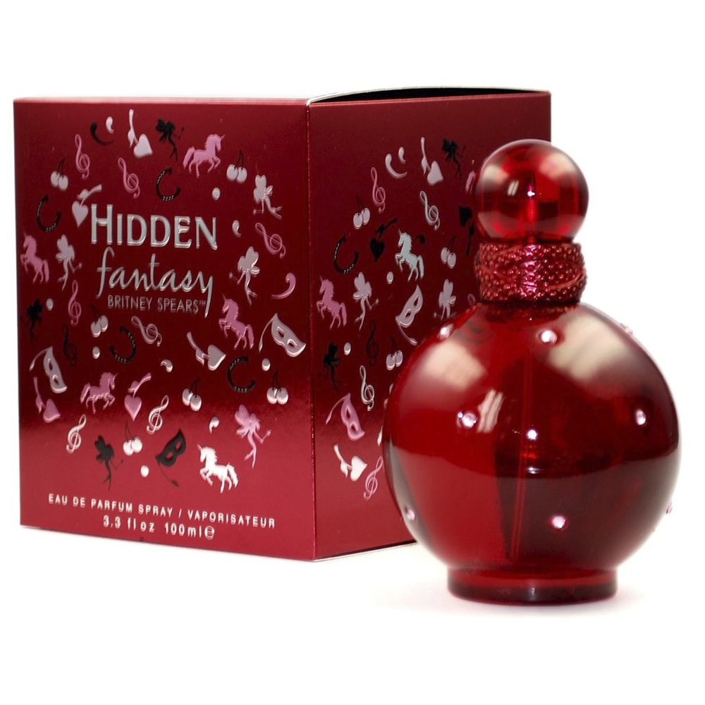 Perfume Britney Spears Fantasy Hidden Feminino EDP 100 ML em Ribeirão Preto