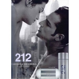 Perfume Carolina Herrera 212 MEN Masculino Tradicional EDT 100ml
