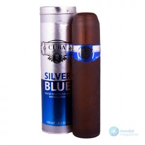 perfume cuba silver blue masculino 100 ml 212 men 45352 2000 195759