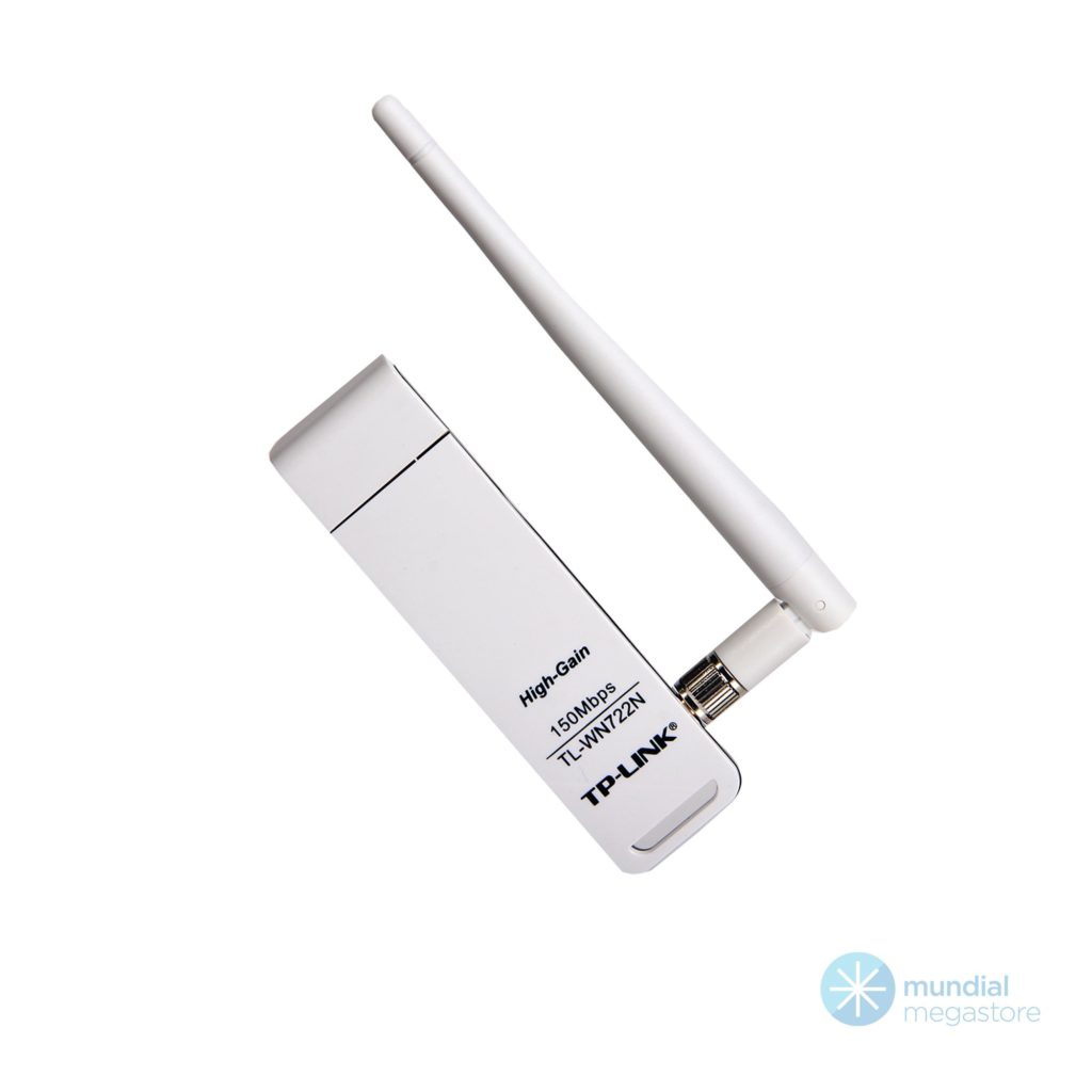 Wireless Rede USB Tp-link 722n 150mbps com Antena em Ribeirão Preto