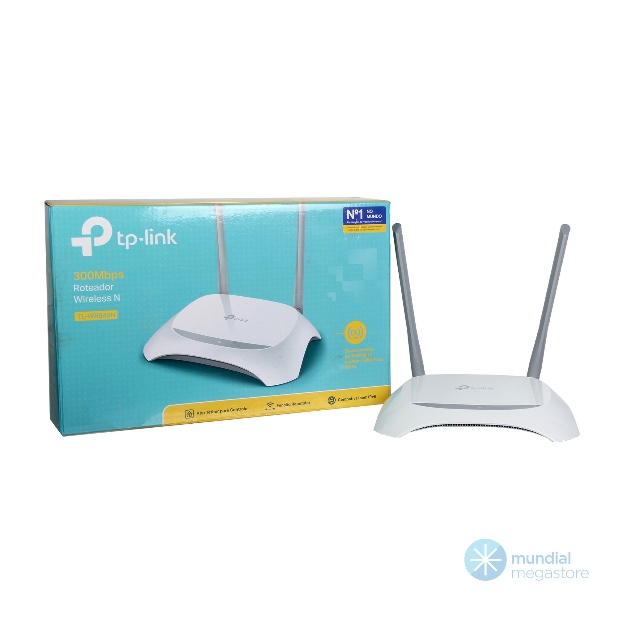 wireless roteador tp link wr849n 300mbps 2 antenas 45885 2000 195982
