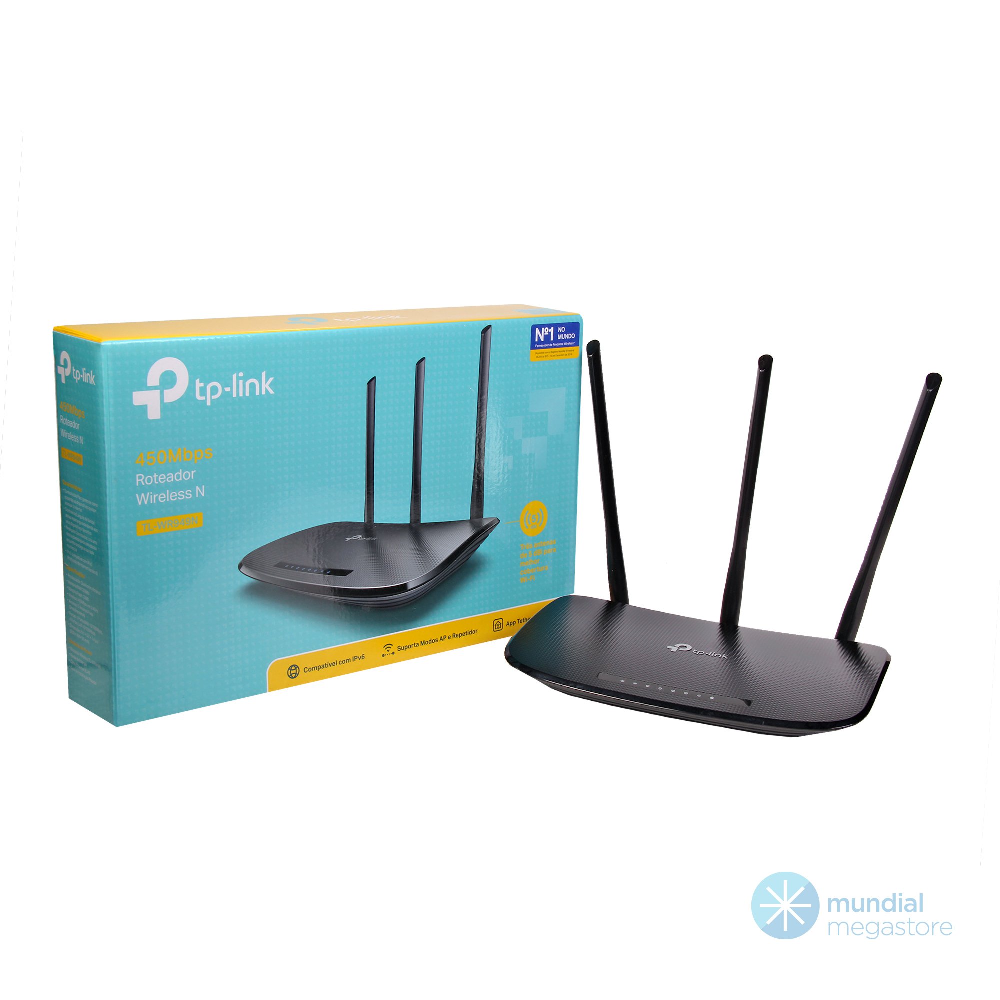 wireless roteador tp link wr949n 450mbps 3 antenas 46499 2000 195976