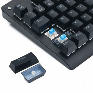 TECLADO GAMER USB RGB REDRAGON USA DARK AVENGER MECANICO K568RGB 1 PRETO