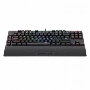 Teclado Gamer USB RGB Redragon Magic Wand PRO Mecanico K587 RGB Preto