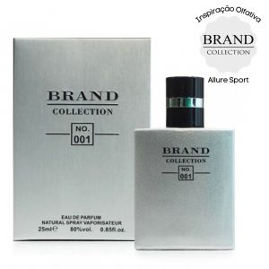 perfume brand collection 001 masculino 25ml allure sport 51217 2000 203796