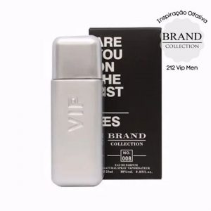 perfume brand collection 008 masculino 25 ml vip men 51231 2000 203763 1