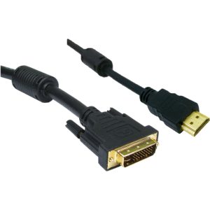 CABO HDMI x DVI-I COM FILTRO 2 METROS CBHD0002 STORM PRETO