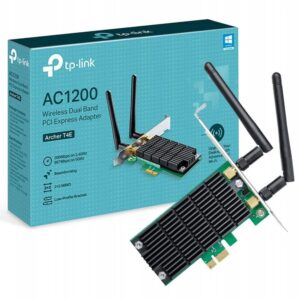 Placa PCI Express Rede Wireless TP Link Archer T4E Ac1200