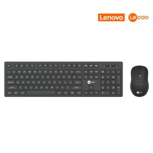 Teclado e Mouse sem FIO Lecoo Kw201 Preto