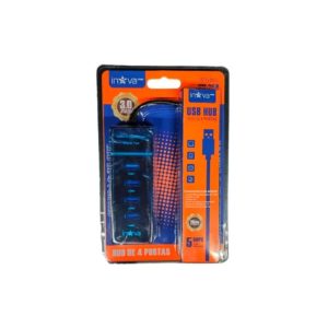 HUB 4 Portas USB 3.0 Kv-268 Inova