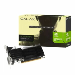 Placa de Vídeo 2GB GF Gt710 Nvidia Galax 64bit Ddr3 Dp/dvi/hdmi/vga