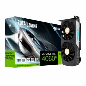 PLACA DE VÍDEO 16GB GF-RTX4060TI ZOTAC AMP ZT-D40620F-10M HDMI/DP