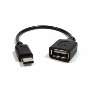 Cabo OTG USB tipo C M X USB F 15cm Storm