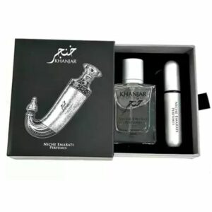 Perfume Lattafa Niche Emarati Khanjar Unissex EDP 20ml Arabe