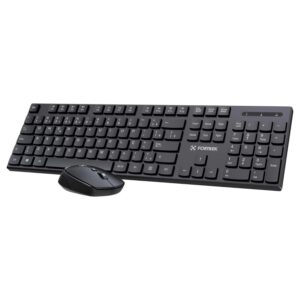 Teclado e Mouse sem FIO Cw11 Fortrek Preto