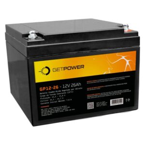 Bateria Gp12-26 12v/26a Getpowert