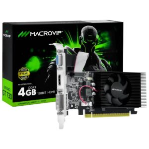 PLACA DE VIDEO 4GB GT730 MACROVIP mundial megastore
