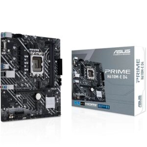 Placa MAE 1700 Asus H610m e D4 mundial megastore