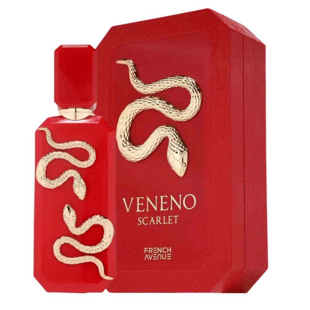 Perfume French Avenue Veneno Scarlet Unissex EDP 100ml Arabe