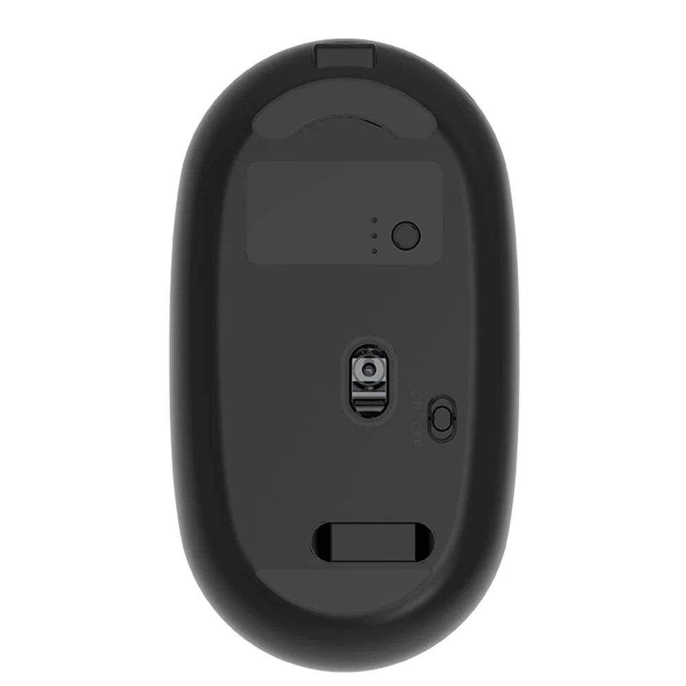 Mouse sem FIO Recarregavel 1600dpi Ws207 Lecoo Preto - Image 4