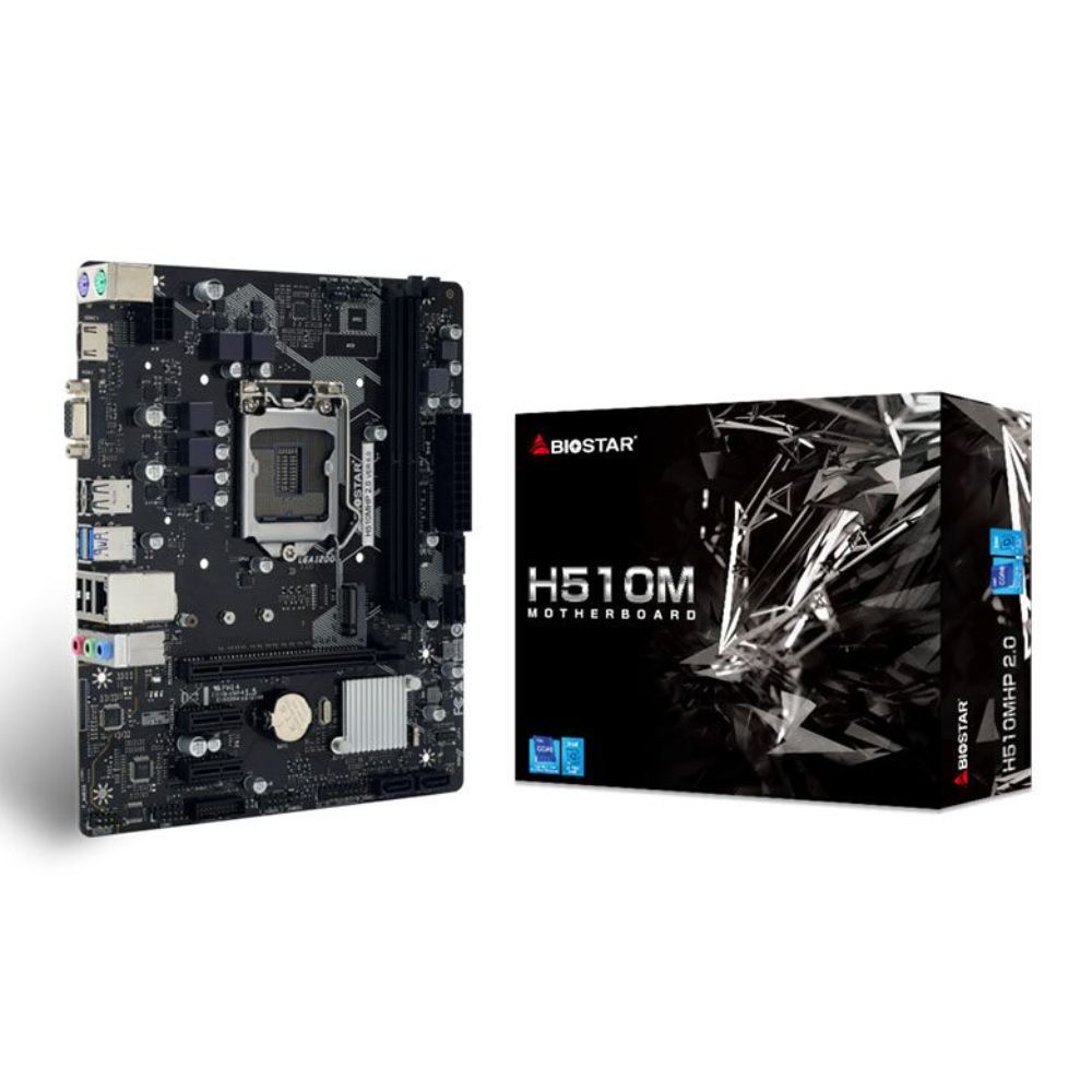 Placa MÃE 1200 Biostar H510mhp/m.2/hdmi/vga/ddr4 G10 G11