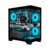 Gabinete Gamer Micro ATX Aquario Cg-01f9 K-mex Preto