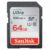Cartao SD 64gb Sandisk Classe 10 Ultra Sdxc Uhs-i 100mb/s