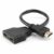 Cabo Divisor Duplicador Y Hdmi Macho X 2 Hdmi Femea Xt-2010 Xtrad