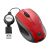 Mouse USB Mini 800dpi Retrátil 0101 Bright Vermelho