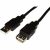 Cabo Extensor USB 2.0 a Macho X USB 2.0 a Fêmea 10M Cbus0005 Preto Storm