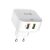 Carregador Universal Ac/2 USB 2.4a Uc-q230wh C3T