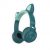 Fone de Ouvido Bluetooth sem FIO Gato Fon-7426 Inova Azul
