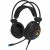 Fone de Ouvido com Microfone Gamer RGB Crusader Preto Fortrek