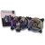 KIT Cooler Slim 3 FAN RGB 120mm Controle + HUB Controladora Brazil PC
