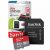 Micro SD 32gb Sandisk Classe 10 Ultra com Adaptador 100mb/s 2X1